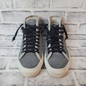 P448 Sally Denim High Top Sneakers size 36 / 6